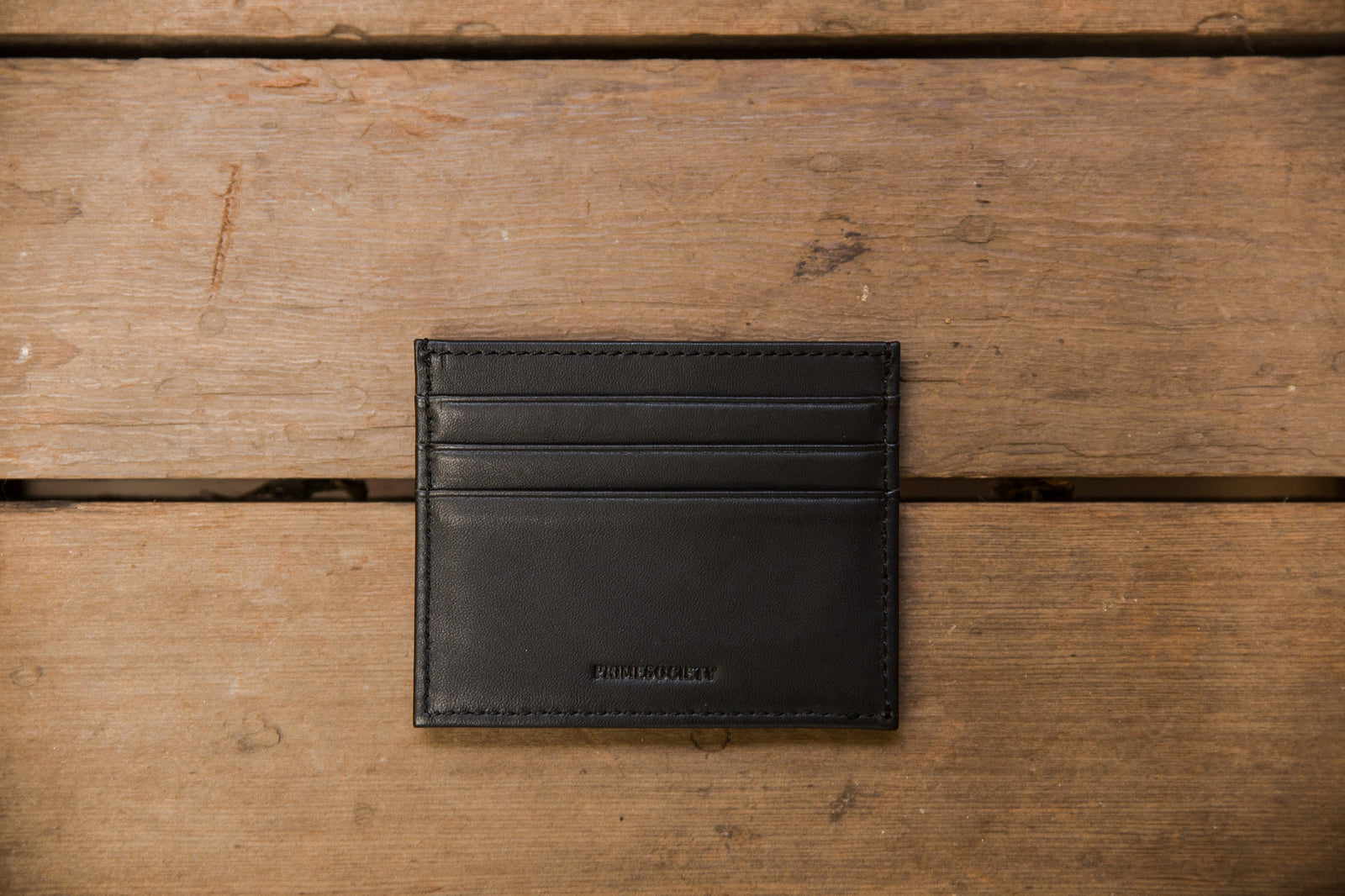 Crown Black Card Holder